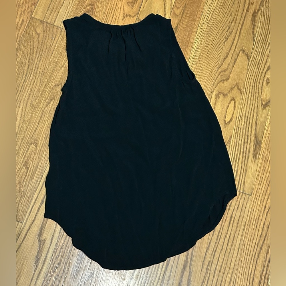 Madewell Memory Keyhole Black Tank Top - Picture 8 of 8